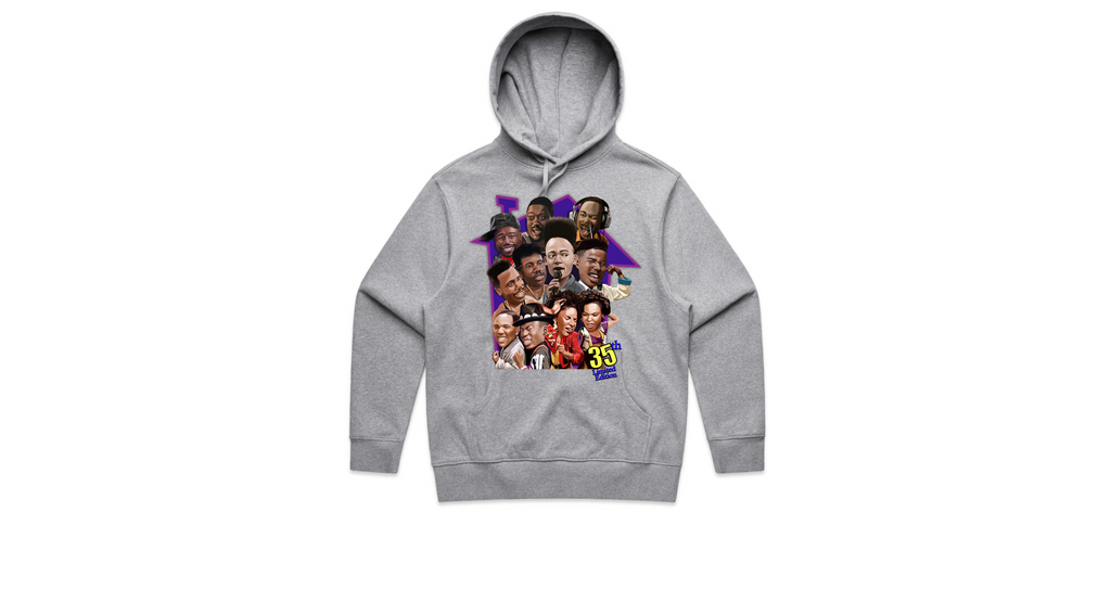 Limited Edition House Party 35th Single Sided - Oversized Premium Heavy Hoodie