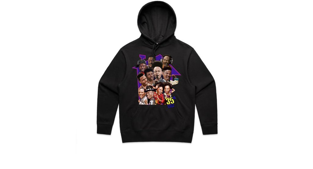 Limited Edition House Party 35th Single Sided - Oversized Premium Heavy Hoodie