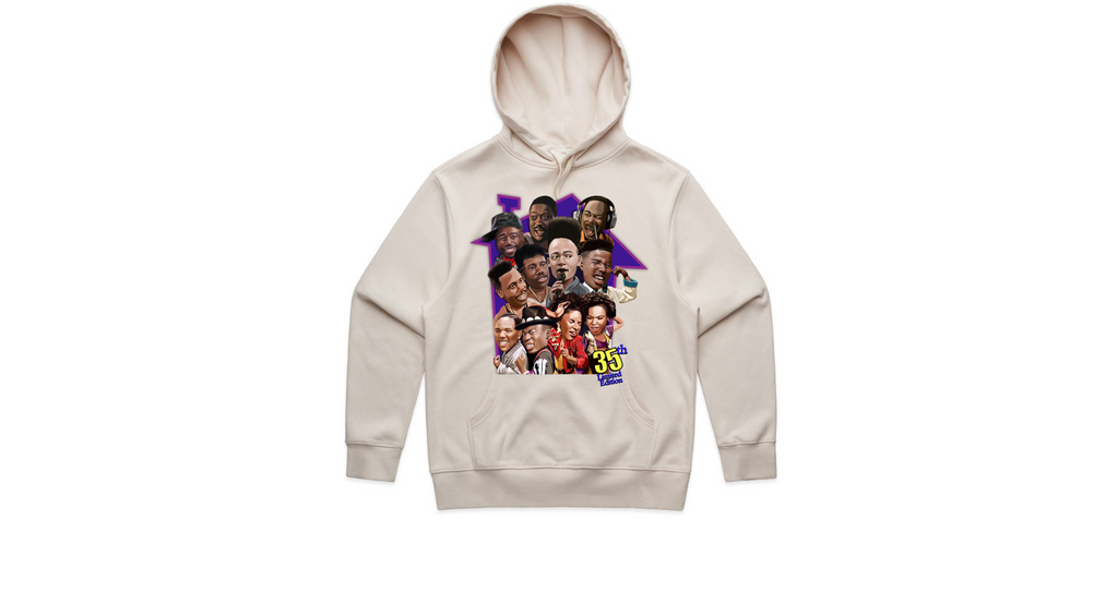 Limited Edition House Party 35th Single Sided - Oversized Premium Heavy Hoodie