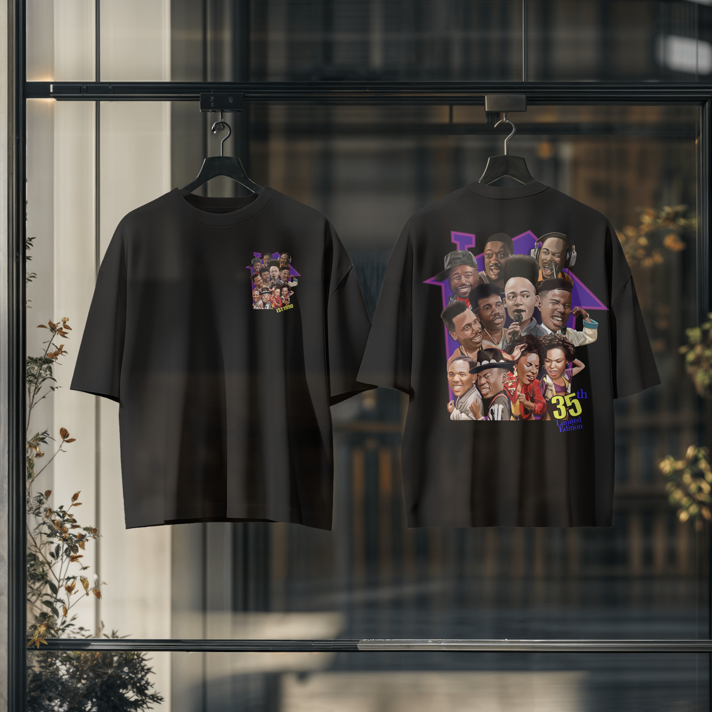 The House Party Collection - 35th Special Addition DOUBLE SIDED T-Shirt - Black or White