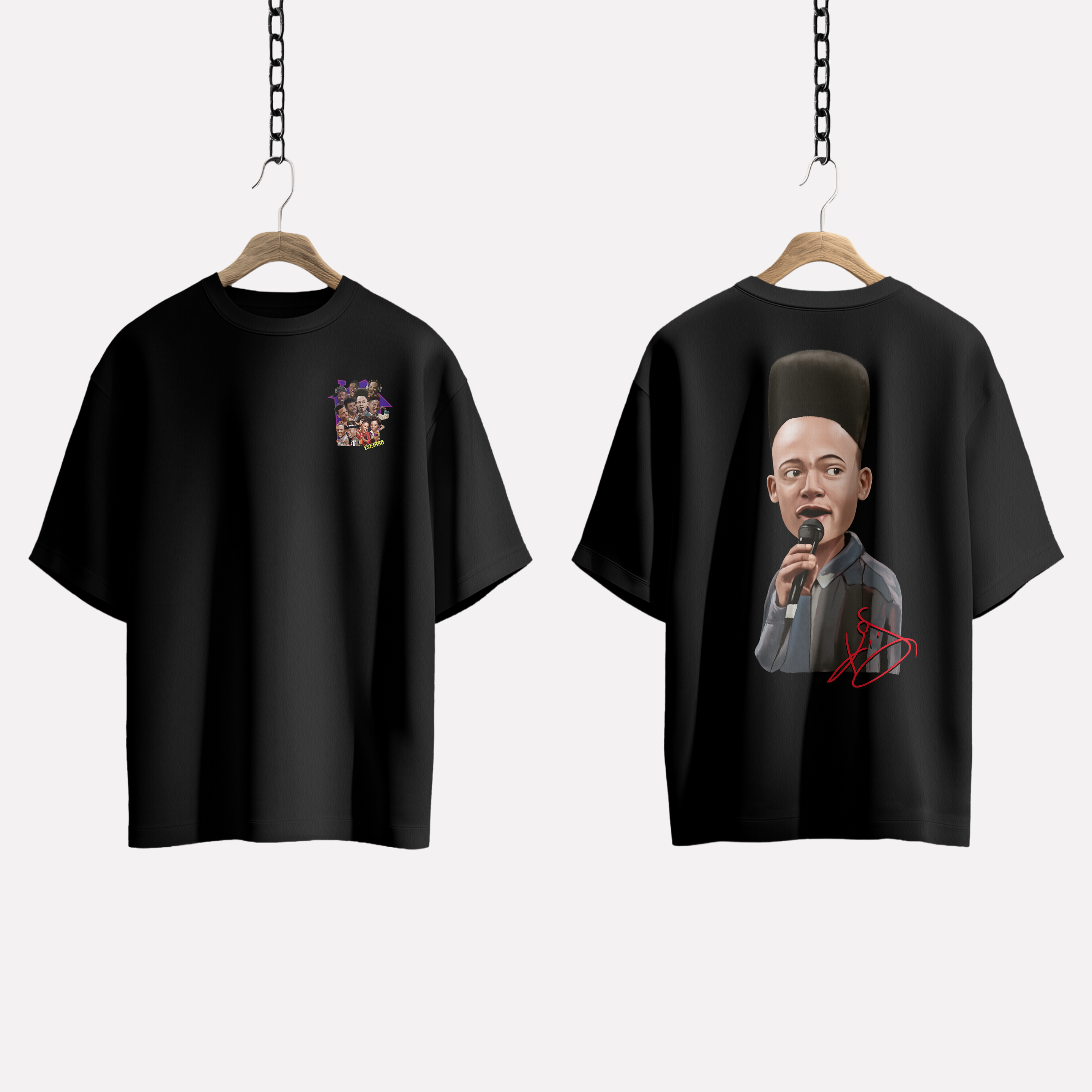 The KID Collection - DOUBLE SIDED TEE - Step to the stage - too late, thou blew it up