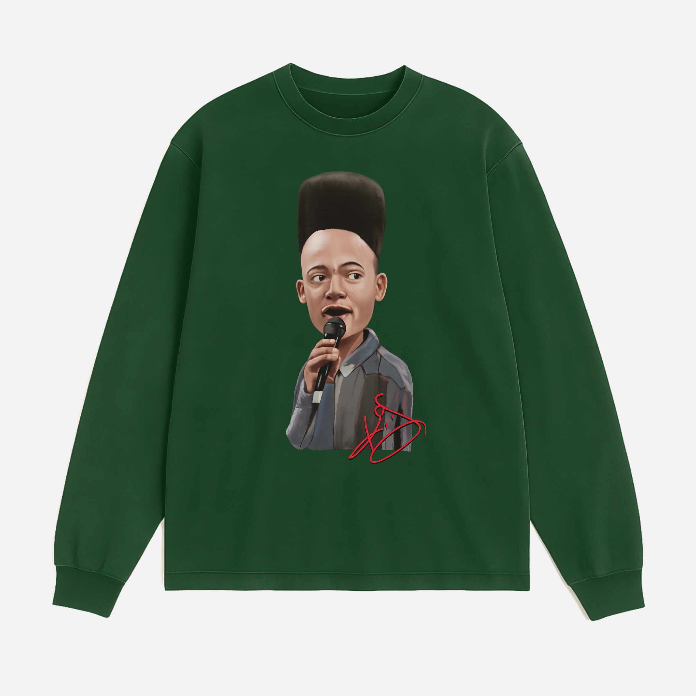 Retro - Heavy Jumbo Long Sleeve Tee (Tha Kid Collection)