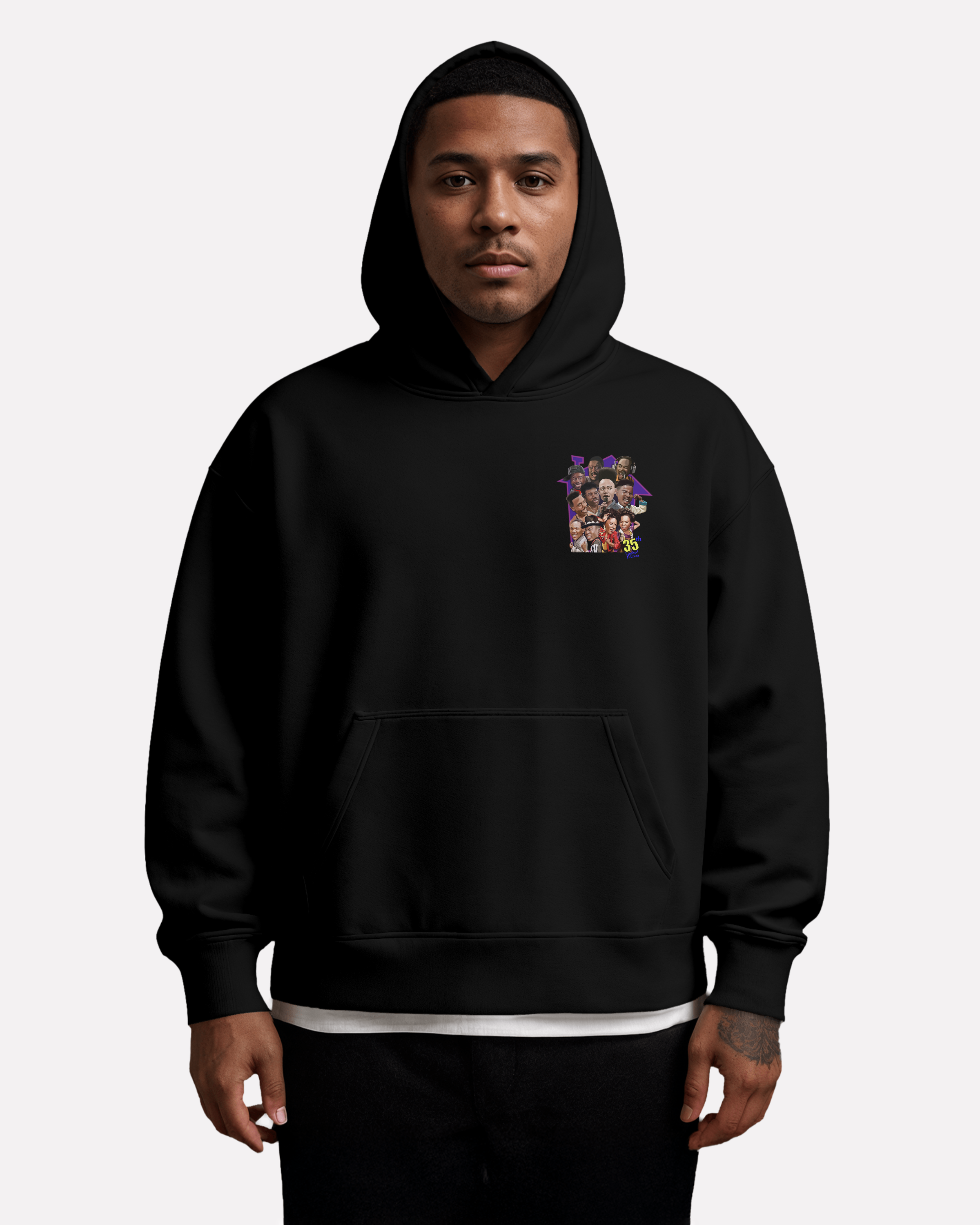 Limited Edition House Party 35th Double Sided Collection - Oversized  Premium Heavy Hoodie