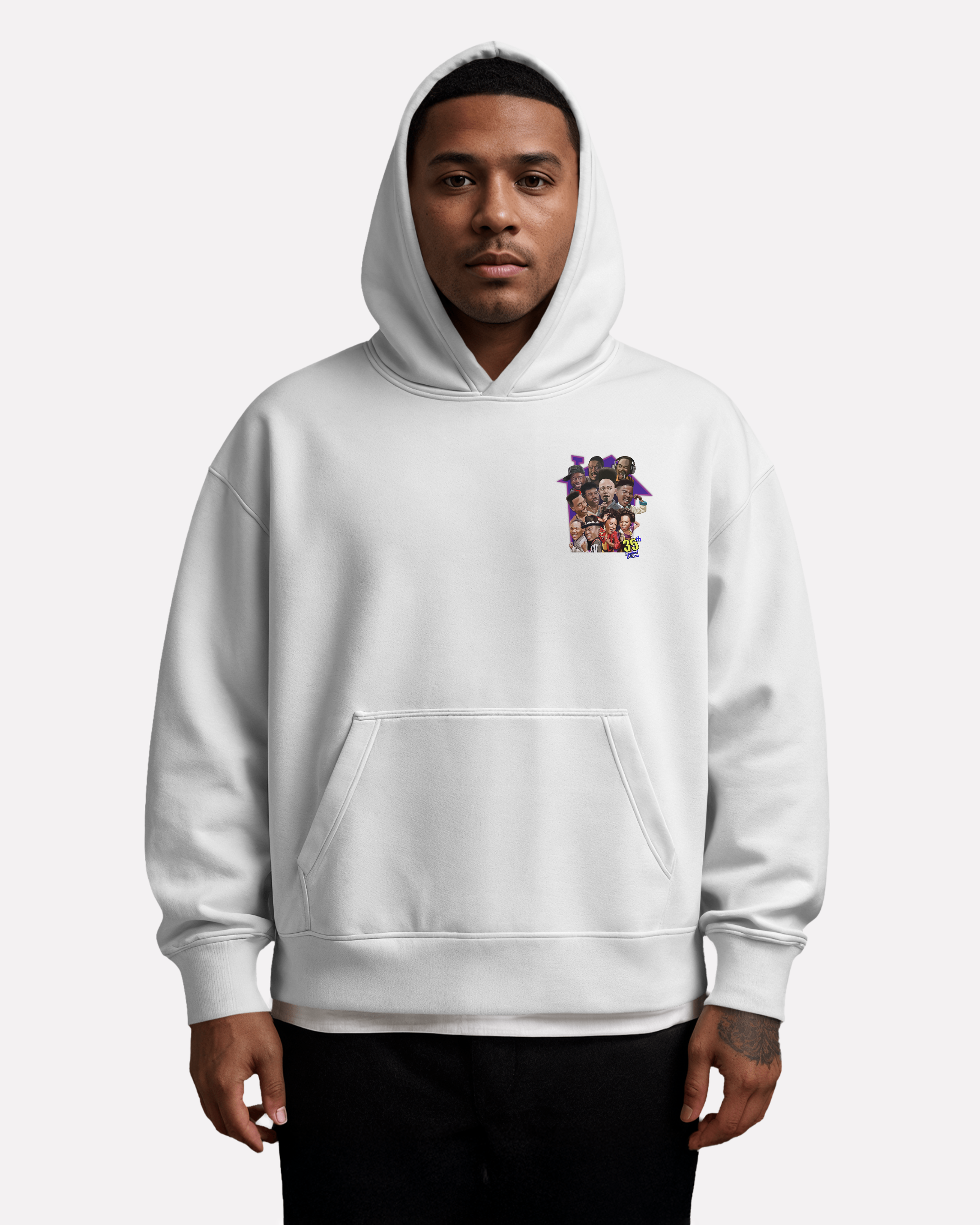 Limited Edition House Party 35th Double Sided Collection - Oversized  Premium Heavy Hoodie