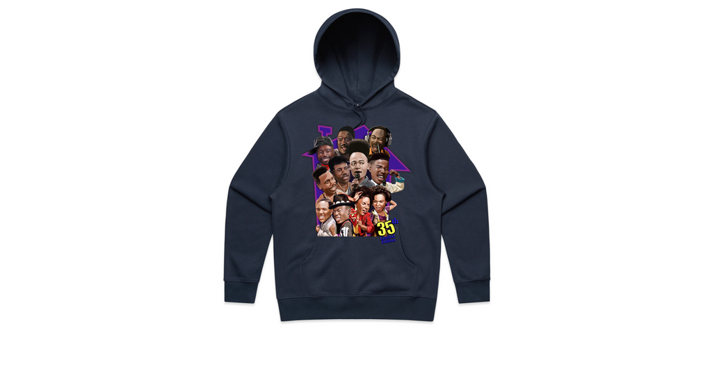 Limited Edition House Party 35th Single Sided - Oversized Premium Heavy Hoodie