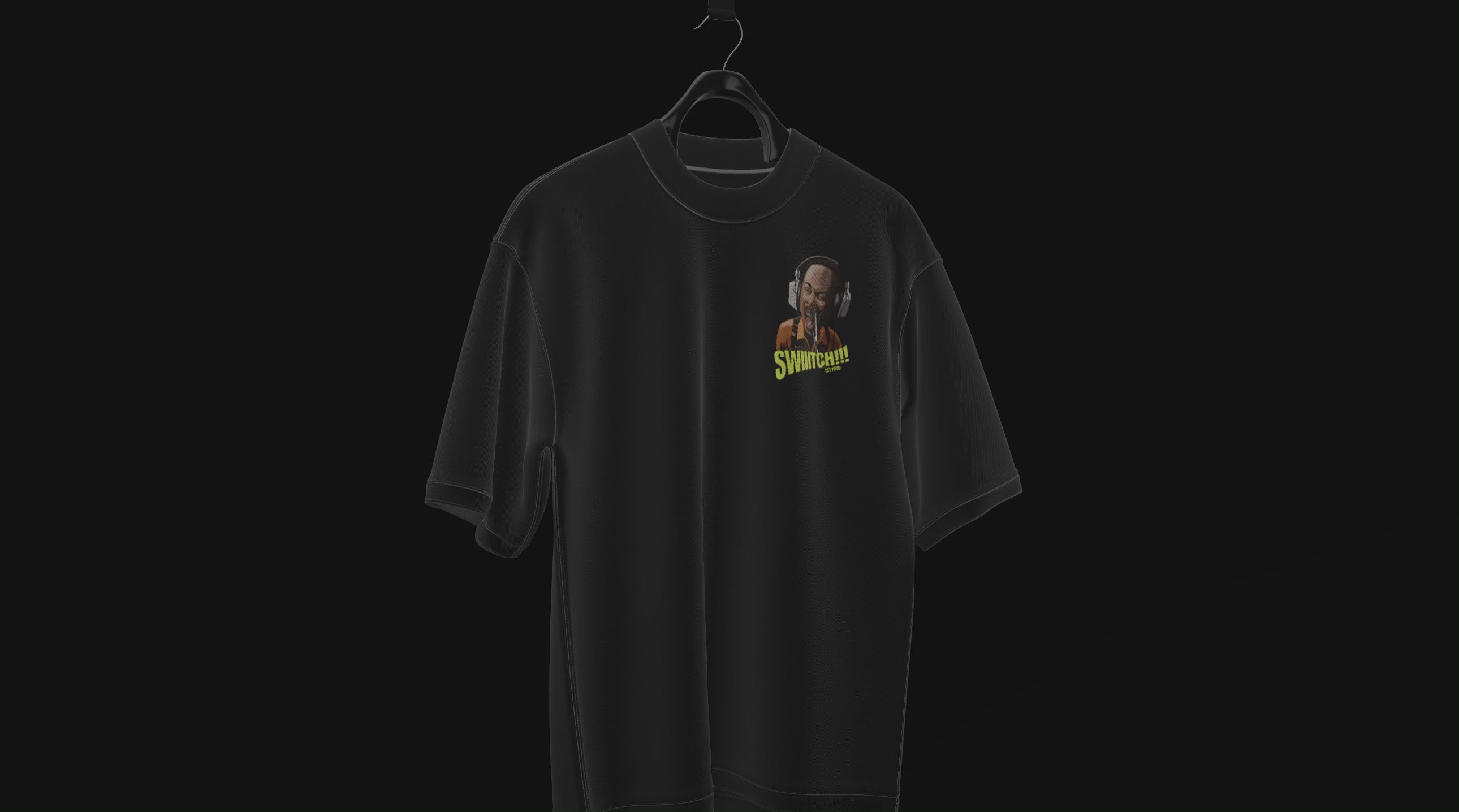 The House Party Collection - Special Addition SWIITCH!! T-Shirt - Black or White - DOUBLE SIDED